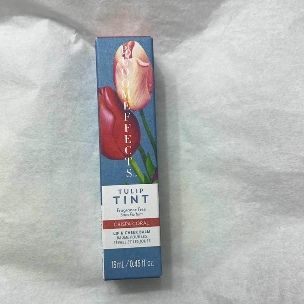 NIB BLOOMEFFECTS TULIP TINT LIP & CHEEK BALM